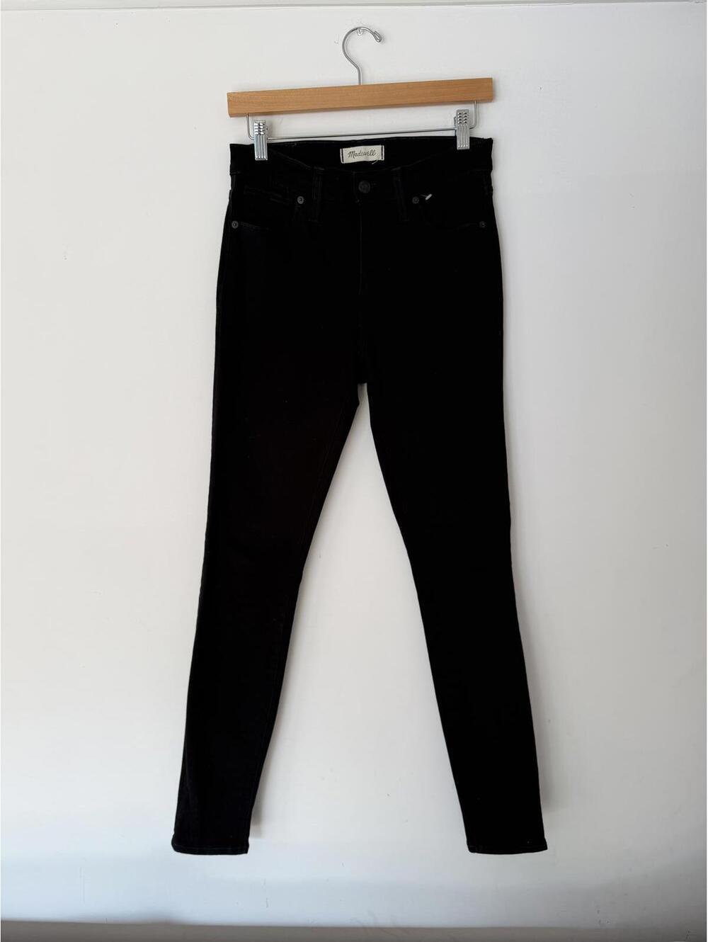 Madewell Black Skinny Jeans size 27t